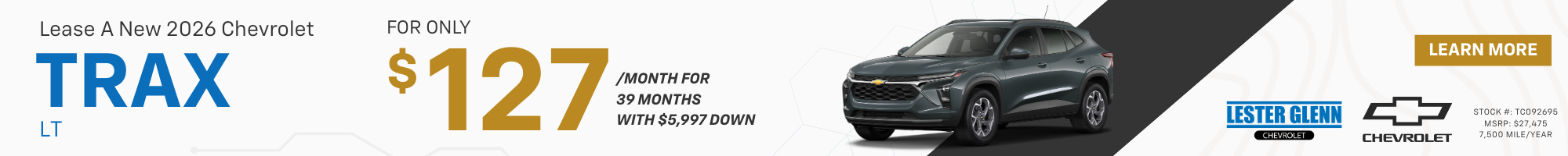 Chevrolet Trax Specials
