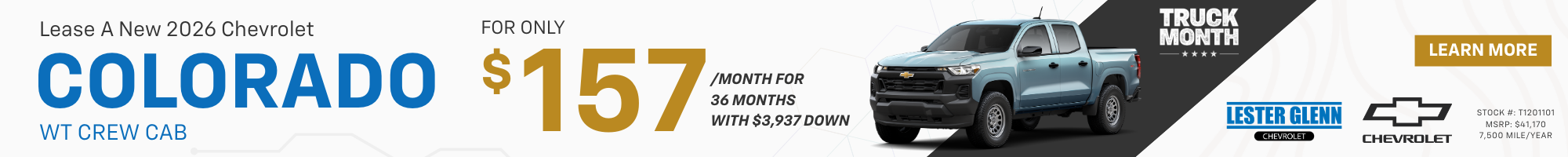 Chevrolet Colorado Specials